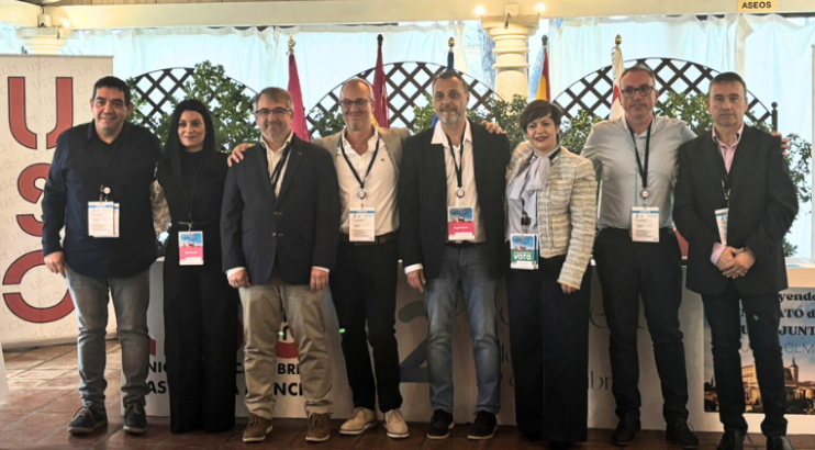 Javier Olmo, nuevo secretario general de USO Castilla-La Mancha.