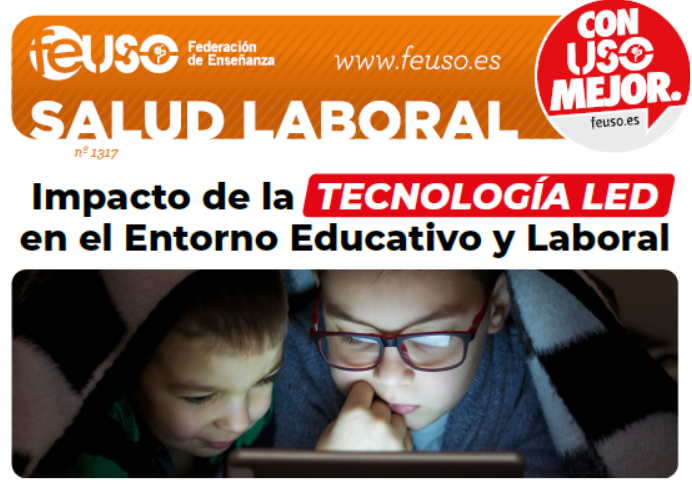 Impacto de la tecnología LED en el entorno educativo y laboral.