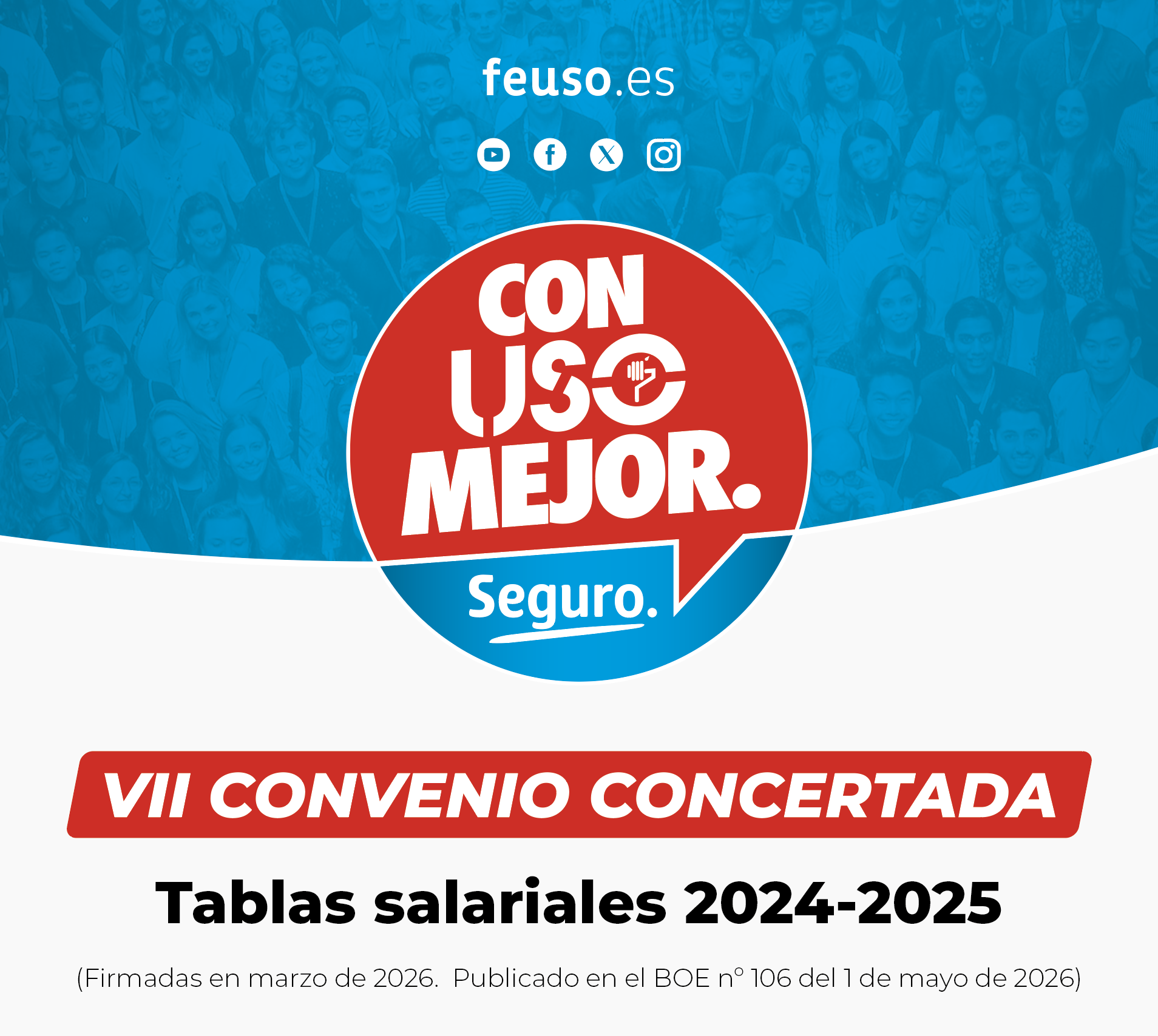 Tablas Salariales de Enseñanza Concertada 2024-2025 (BOE 01-05-2026).