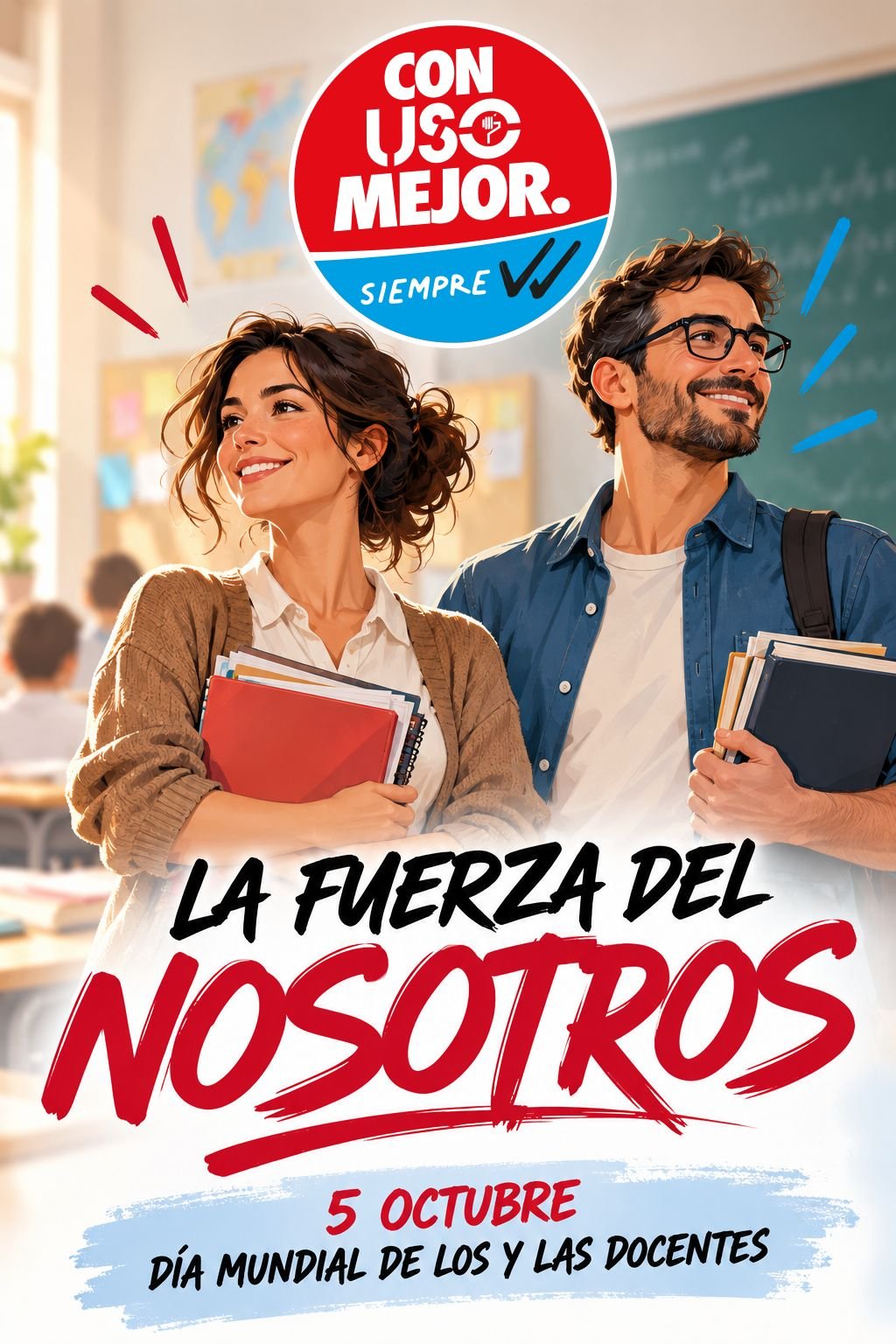 Día Mundial de los Docentes 2026.