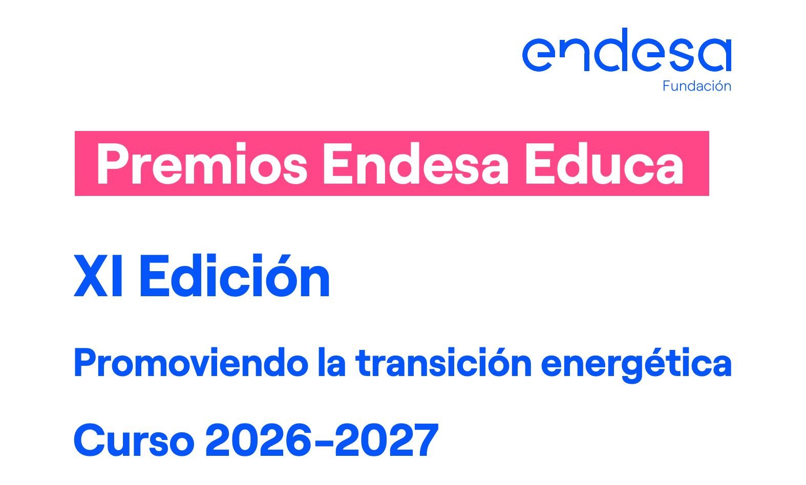 XI edición de los Premios Endesa Educa.